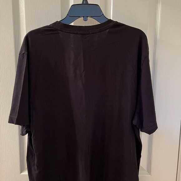 Standard James Perse Black Short Sleeve V Neck T-Shirt Men's Size 5 XXL MLJ3352 - Picture 8 of 10